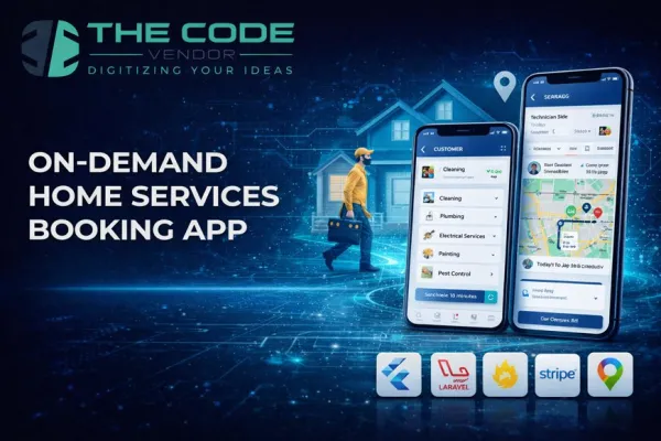 On-Demand Home Services Booking App